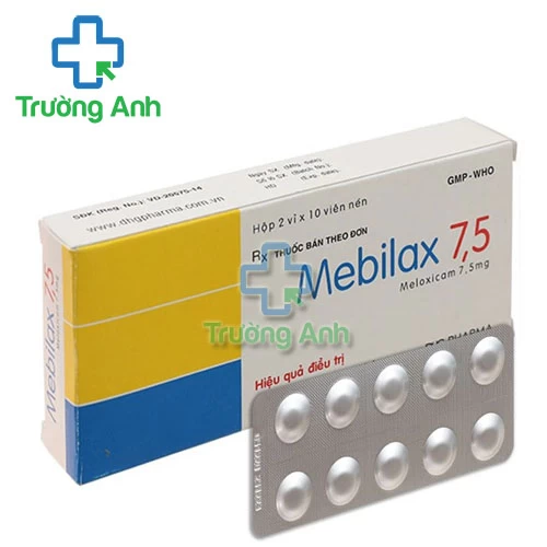 Mebilax 7.5 - Thuốc điều trị đau nhức xương khớp mạn tính